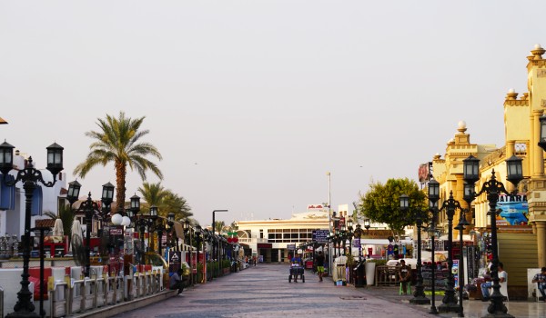 Die Na'ama Bay in Sharm El Sheikh