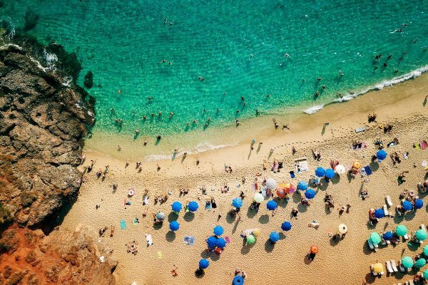 Strand im Türkei Urlaub