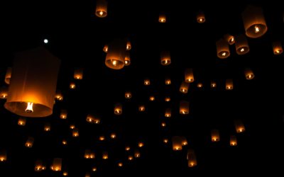 Thailand-Glücksballons