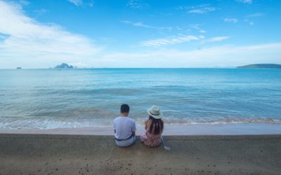 Thailand-Pärchen-Strand